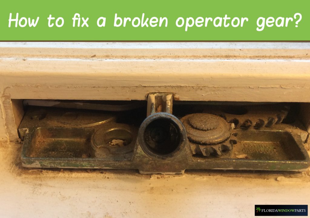 How to fix a broken window handle? The answer
