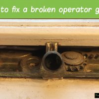 How to fix a broken window handle